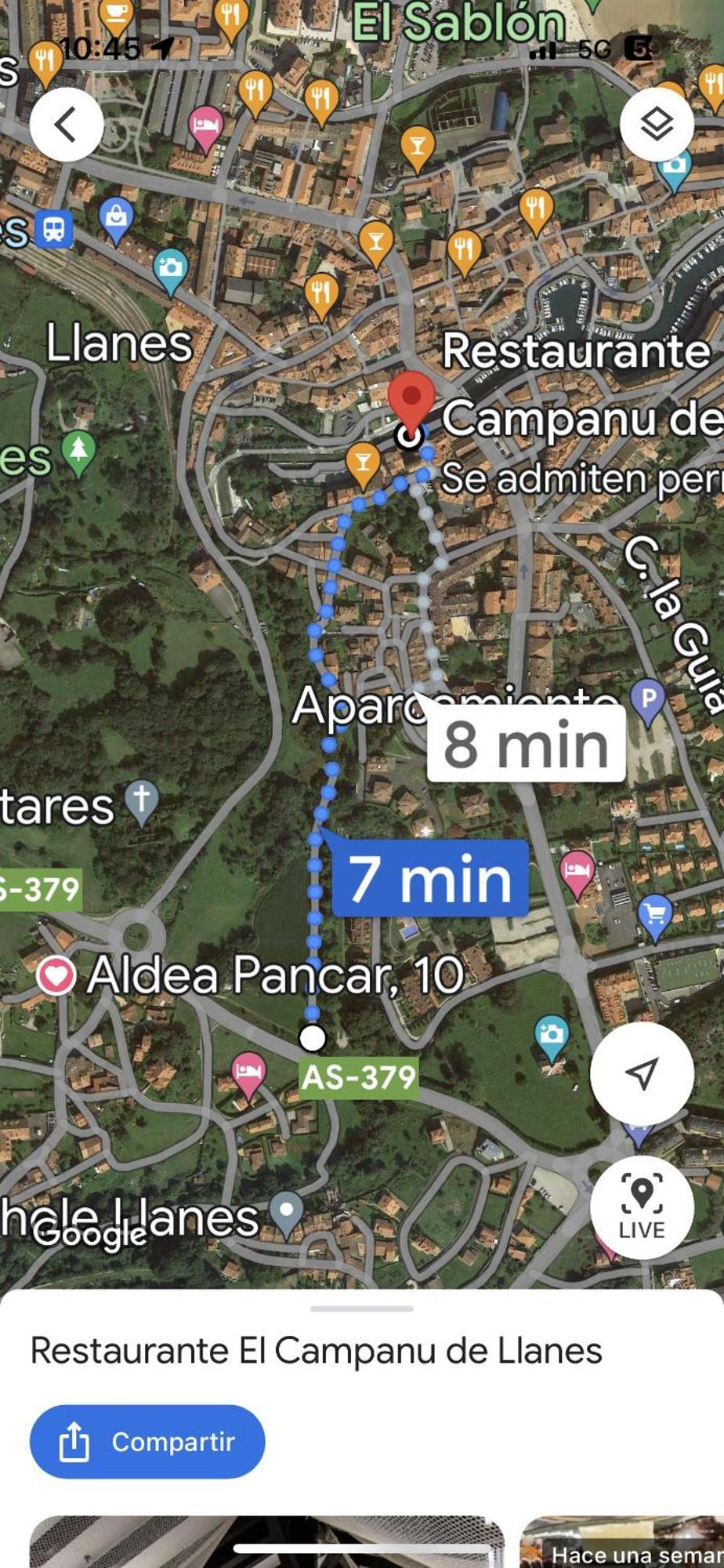 Hébergement de vacances Apartamentosarturo Casarural Pancarale-llanes